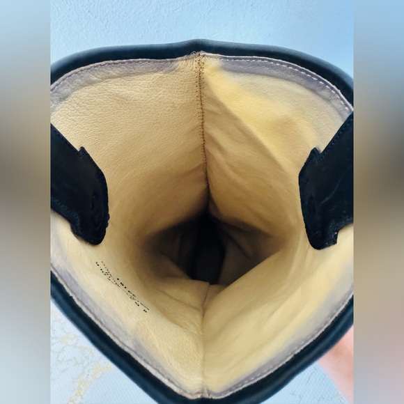 🔥🔥FINAL CLEARENACE 🔥🔥 FRYE Women’s Jackie Black Leather Boots Pull On - Picture 7 of 10